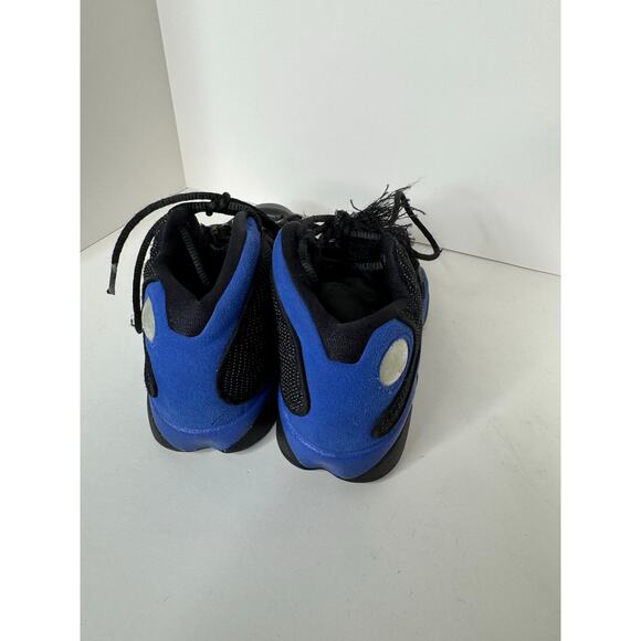 Big Kids Size 2.5 Years Jordan 13 Retro Hyper Royal Blue 2020 414575 040 Shoes - Picture 4 of 12